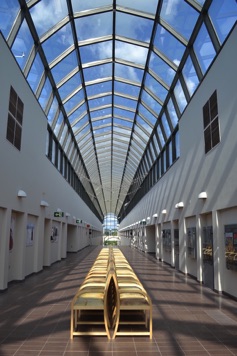 Arktikum glass tunnel